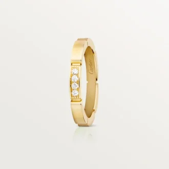 Maillon Panthere Wedding Band – Yellow Gold, Diamonds – Cartier