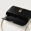 Mini Chain Bag, Double C De Cartier – Black Calfskin, Gold and Black Enamel Finish – Cartier Mini Chain Bag, Double C De Cartier – Black Calfskin, Gold and Black Enamel Finish – Cartier