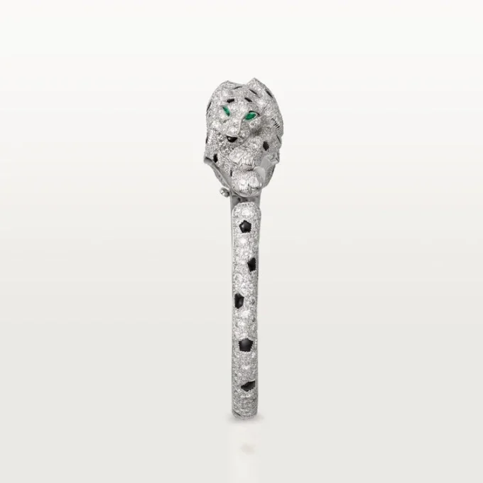 Panthere De Cartier Bracelet, Paved Panthere De Cartier Bracelet, Paved