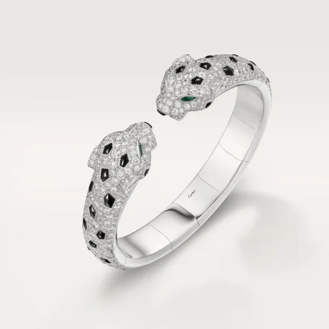 Panthere De Cartier Bracelet, Articulated, Paved Panthere De Cartier Bracelet, Articulated, Paved