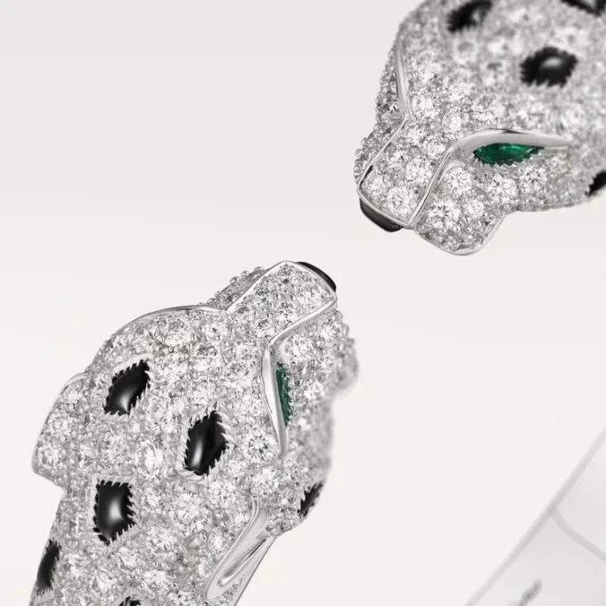 Panthere De Cartier Bracelet, Articulated, Paved Panthere De Cartier Bracelet, Articulated, Paved