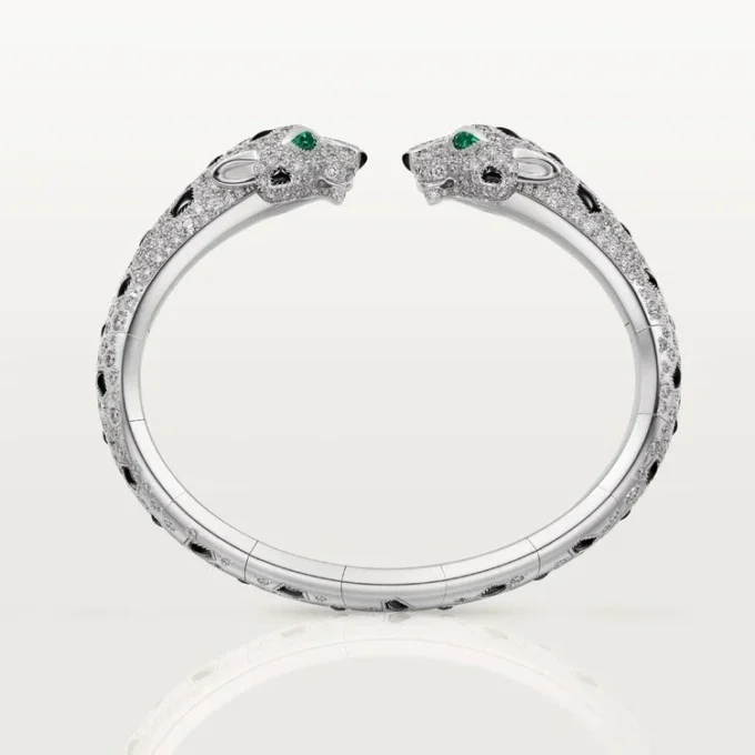Panthere De Cartier Bracelet, Articulated, Paved Panthere De Cartier Bracelet, Articulated, Paved