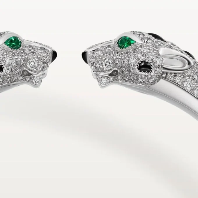 Panthere De Cartier Bracelet, Articulated, Paved Panthere De Cartier Bracelet, Articulated, Paved