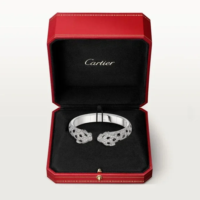 Panthere De Cartier Bracelet, Articulated, Paved Panthere De Cartier Bracelet, Articulated, Paved