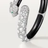 Panthere De Cartier Bracelet, Black Lacquer, Paved Panthere De Cartier Bracelet, Black Lacquer, Paved