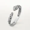 Panthere De Cartier Bracelet, Medium Model, Half-Paved