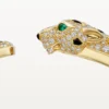Panthere De Cartier Bracelet, Medium Model, Half-Paved