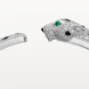 Panthere De Cartier Bracelet, Medium Model, Half-Paved