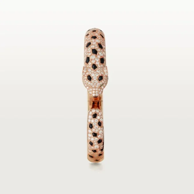 Panthere De Cartier Bracelet, Medium Model, Half-Paved Panthere De Cartier Bracelet, Medium Model, Half-Paved