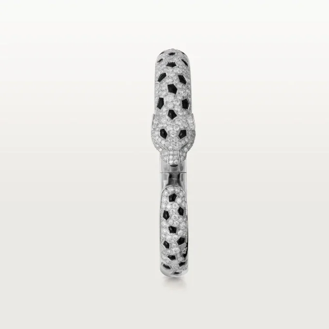 Panthere De Cartier Bracelet, Medium Model, Half-Paved