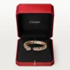 Panthere De Cartier Bracelet, Medium Model, Half-Paved Panthere De Cartier Bracelet, Medium Model, Half-Paved