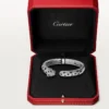 Panthere De Cartier Bracelet, Medium Model, Half-Paved