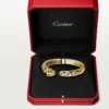 Panthere De Cartier Bracelet, Medium Model, Half-Paved
