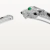 Panthere De Cartier Bracelet, Medium Model, Paved