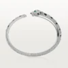 Panthere De Cartier Bracelet, Medium Model, Paved