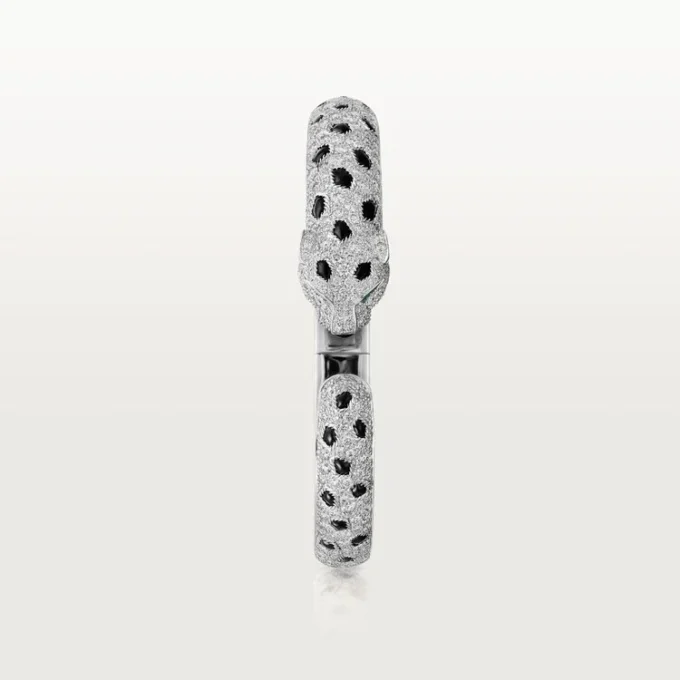 Panthere De Cartier Bracelet, Medium Model, Paved
