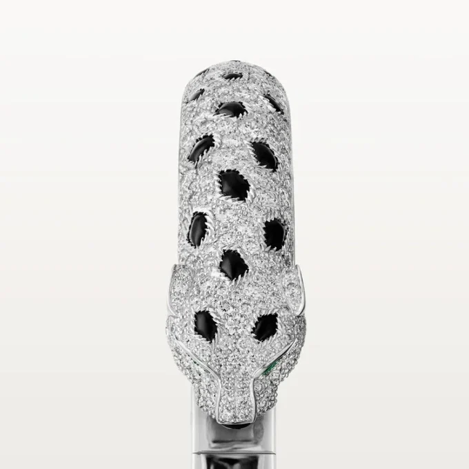 Panthere De Cartier Bracelet, Medium Model, Paved