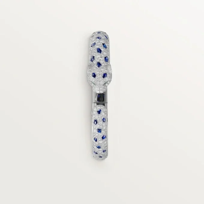 Panthere De Cartier Bracelet, Medium Model, Paved