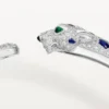 Panthere De Cartier Bracelet, Medium Model, Paved