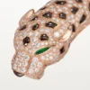 Panthere De Cartier Bracelet, Obsidian, Paved Panthere De Cartier Bracelet, Obsidian, Paved