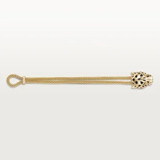 Panthere De Cartier Bracelet, on Chain, Diamonds