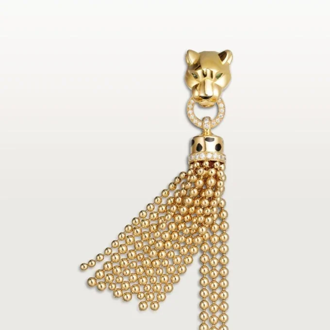 Panthere De Cartier Bracelet, on Chain, Diamonds Panthere De Cartier Bracelet, on Chain, Diamonds