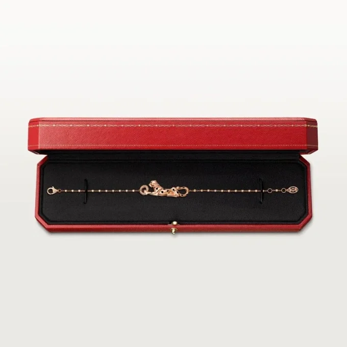 Panthere De Cartier Bracelet – Rose Gold, Tsavorite Garnets, Diamonds – Cartier Panthere De Cartier Bracelet – Rose Gold, Tsavorite Garnets, Diamonds – Cartier
