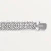 Panthere De Cartier Bracelet, on Chain, Half-Paved Panthere De Cartier Bracelet, on Chain, Half-Paved