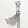 Panthere De Cartier Bracelet, on Chain, Half-Paved Panthere De Cartier Bracelet, on Chain, Half-Paved