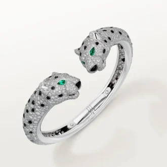 Panthere De Cartier Bracelet, Paved