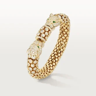 Panthere De Cartier Bracelet, Paved