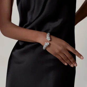 Panthere De Cartier Bracelet, Paved