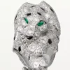 Panthere De Cartier Bracelet, Paved Panthere De Cartier Bracelet, Paved