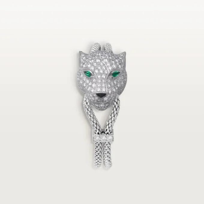 Panthere De Cartier Bracelet, Paved Panthere De Cartier Bracelet, Paved
