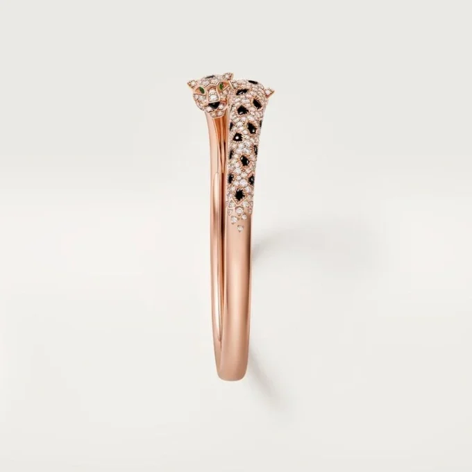 Panthere De Cartier Bracelet, Small Model, Half-Paved Panthere De Cartier Bracelet, Small Model, Half-Paved