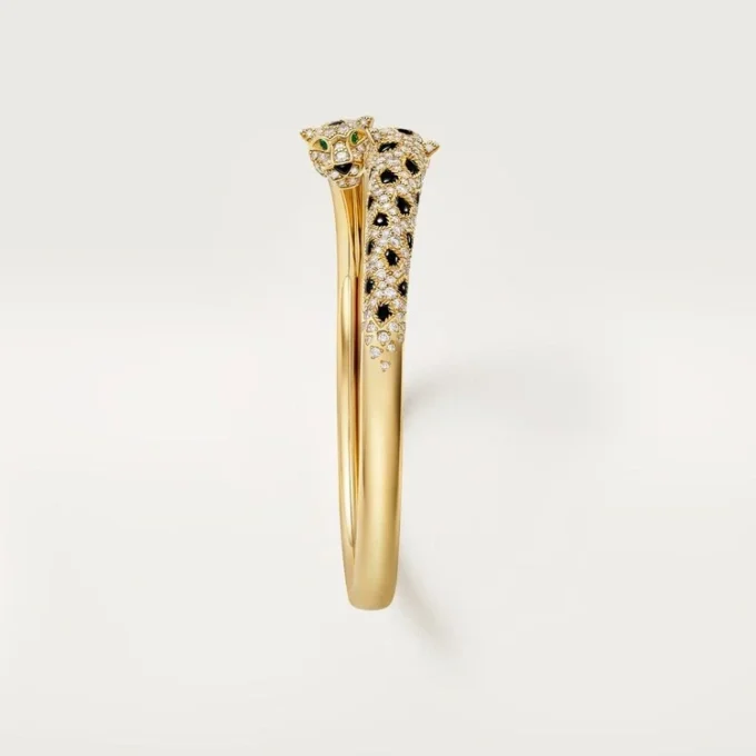 Panthere De Cartier Bracelet, Small Model, Half-Paved Panthere De Cartier Bracelet, Small Model, Half-Paved