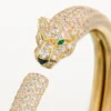 Panthere De Cartier Bracelet, Small Model, Half-Paved Panthere De Cartier Bracelet, Small Model, Half-Paved