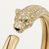 Panthere De Cartier Bracelet, Small Model, Half-Paved