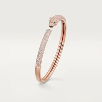 Panthere De Cartier Bracelet, Small Model, Paved