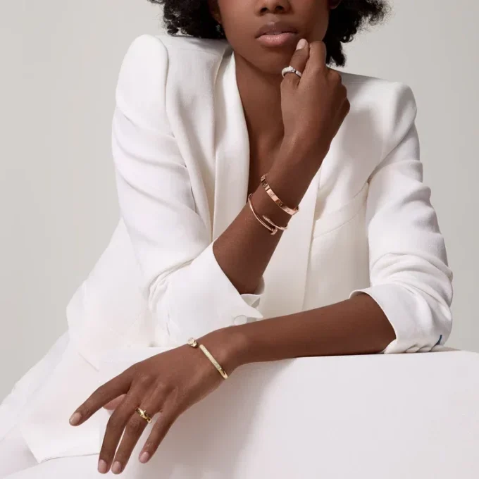 Panthere De Cartier Bracelet, Small Model, Paved