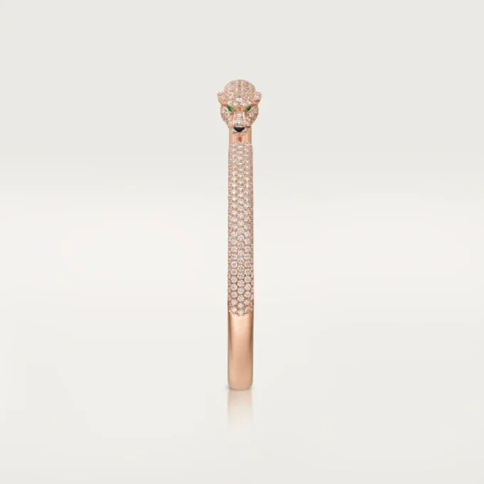 Panthere De Cartier Bracelet, Small Model, Paved