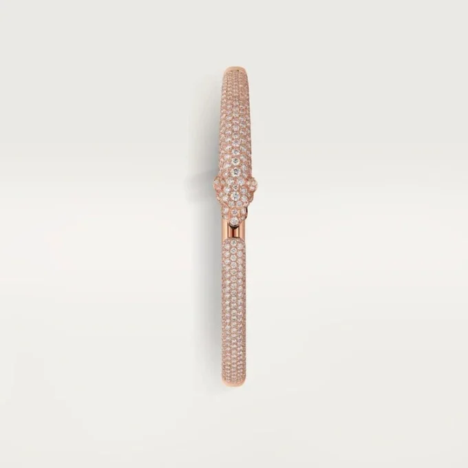 Panthere De Cartier Bracelet, Small Model, Paved