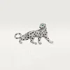 Panthere De Cartier Brooch – White Gold, Emeralds, Onyx, Diamonds – Cartier Panthere De Cartier Brooch – White Gold, Emeralds, Onyx, Diamonds – Cartier