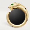 Panthere De Cartier Cufflinks – Yellow Gold, Onyx, Tsavorites and Black Lacquer – Cartier Panthere De Cartier Cufflinks – Yellow Gold, Onyx, Tsavorites and Black Lacquer – Cartier