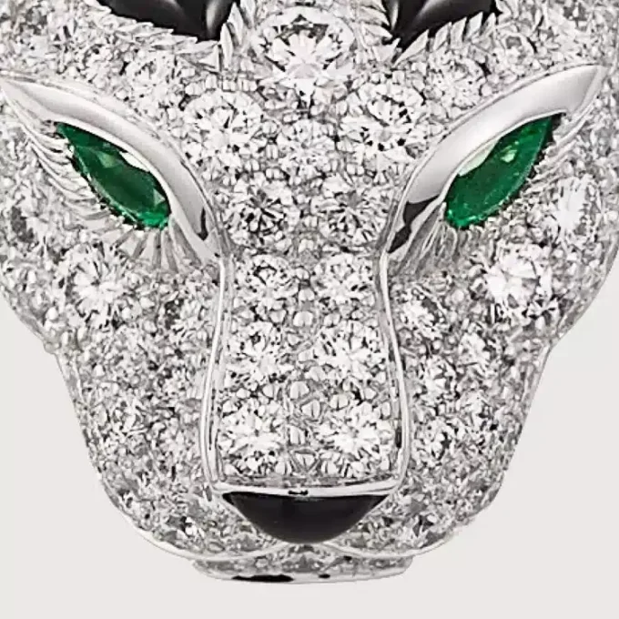 Panthere De Cartier Diamond Necklace, White Gold | Cartier Us Panthere De Cartier Diamond Necklace, White Gold | Cartier Us