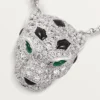 Panthere De Cartier Diamond Necklace, White Gold | Cartier Us Panthere De Cartier Diamond Necklace, White Gold | Cartier Us