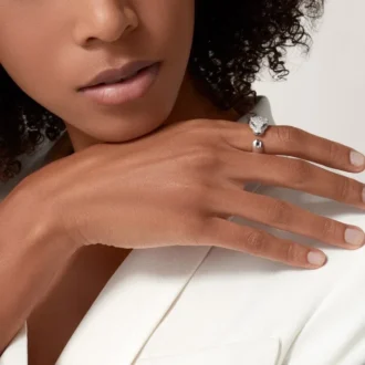 Panthere De Cartier Diamond Ring, White Gold | Cartier Us