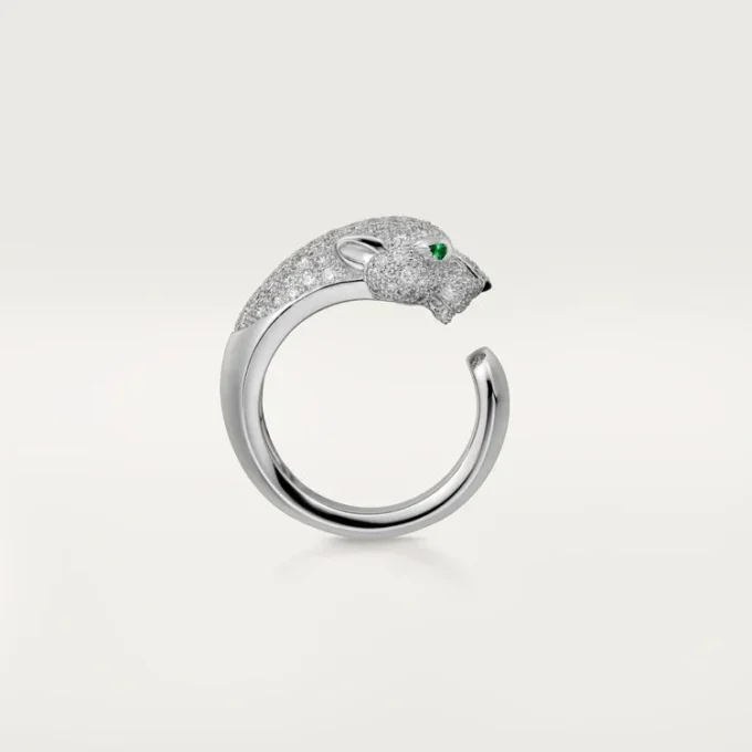 Panthere De Cartier Diamond Ring, White Gold | Cartier Us Panthere De Cartier Diamond Ring, White Gold | Cartier Us