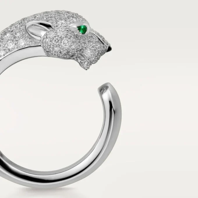 Panthere De Cartier Diamond Ring, White Gold | Cartier Us Panthere De Cartier Diamond Ring, White Gold | Cartier Us
