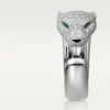 Panthere De Cartier Diamond Ring, White Gold | Cartier Us Panthere De Cartier Diamond Ring, White Gold | Cartier Us